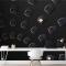 Küplerle Degrade Siyah Arka Plan Ofis Duvar Kağıdı