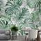 Tropikal Yaprak Desenli Duvar Kağıdı 
