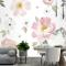 Suluboya Çiçek Duvar Kağıdı 
