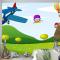 Uçak Ve Gökyüzü Etkinliği Çocuk Odası Duvar Kağıdı 