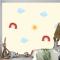 Sevimli Hava Desen Arka Plan Çocuk Odası Duvar Kağıdı