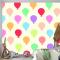 Kesintisiz Renkli Balonlar Desen Çocuk Odası Duvar Kağıdı