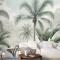 Egzotik Palmiye Ağacı Manzara Duvar Kağıdı