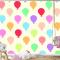 Kesintisiz Renkli Balonlar Desen Çocuk Odası Duvar Kağıdı