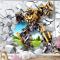 Transformers Duvar Kağıdı 3D