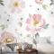 Suluboya Çiçek Duvar Kağıdı 