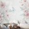 Suluboya Yumuşak Çiçek Duvar Kağıdı 