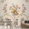 Gül Yatağı Çiçek Antika Duvar Kağıdı 