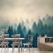 Puslu Çam Ormanı Duvar Kağıdı 