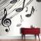 Müzik Notaları Çizimi Duvar Kağıdı
