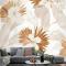 Palmiye Yaprağı Duvar Kağıdı  Ile Nötr Boho Bitkiler