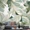 Tropikal Taze Yaprak Duvar Kağıdı 