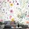 Suluboya Kır Çiçeği Duvar Kağıdı 