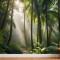 Tropikal Orman Orman Manzarası Duvar Kağıdı 
