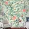 Duvar Kağıdı Duvarı İçin Vintage Dekoratif Bahçe Kusursuz Deseni