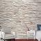 Dekoratif Taş Desenli Duvar Kağıdı