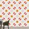 Geometrik Şekil Soyut Mutfak Duvar Kağıdı 