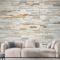 Küçük Tuğlalar Açık Taş Desen Duvar Kağıdı