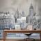Londra Kömür Çizim Şehir Duvar Kağıdı 
