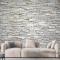 Taş Duvar Dokusu Ve Zemin 3D Duvar Kağıdı