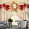 3D Tünel Duvar Kağıdı Gül Çiçek