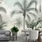 Egzotik Palmiye Ağacı Manzara Duvar Kağıdı