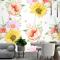 Çiçek Dikişsiz Desen Çiçek Açan Duvar Kağıdı