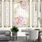 Kalıplı Klasik Iç Duvar Çiçekli Tablolar 3D Duvar Kağıdı