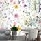 Suluboya Kır Çiçeği Duvar Kağıdı 