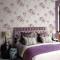 Mor Çiçekli 16 M2 Duvar Kağıdı 771093