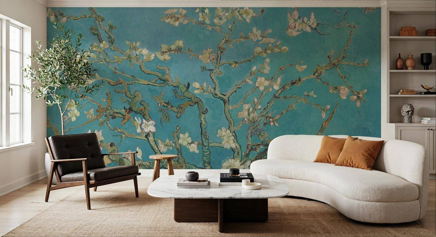 Badem Çiçeği Duvar Kağıdı