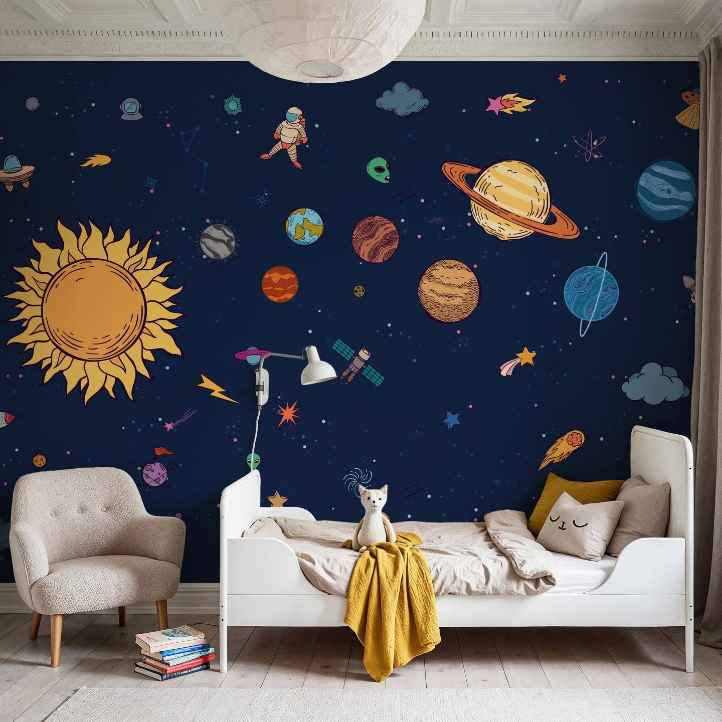 Roket Ufo Uzay Duvar Kağıdı
