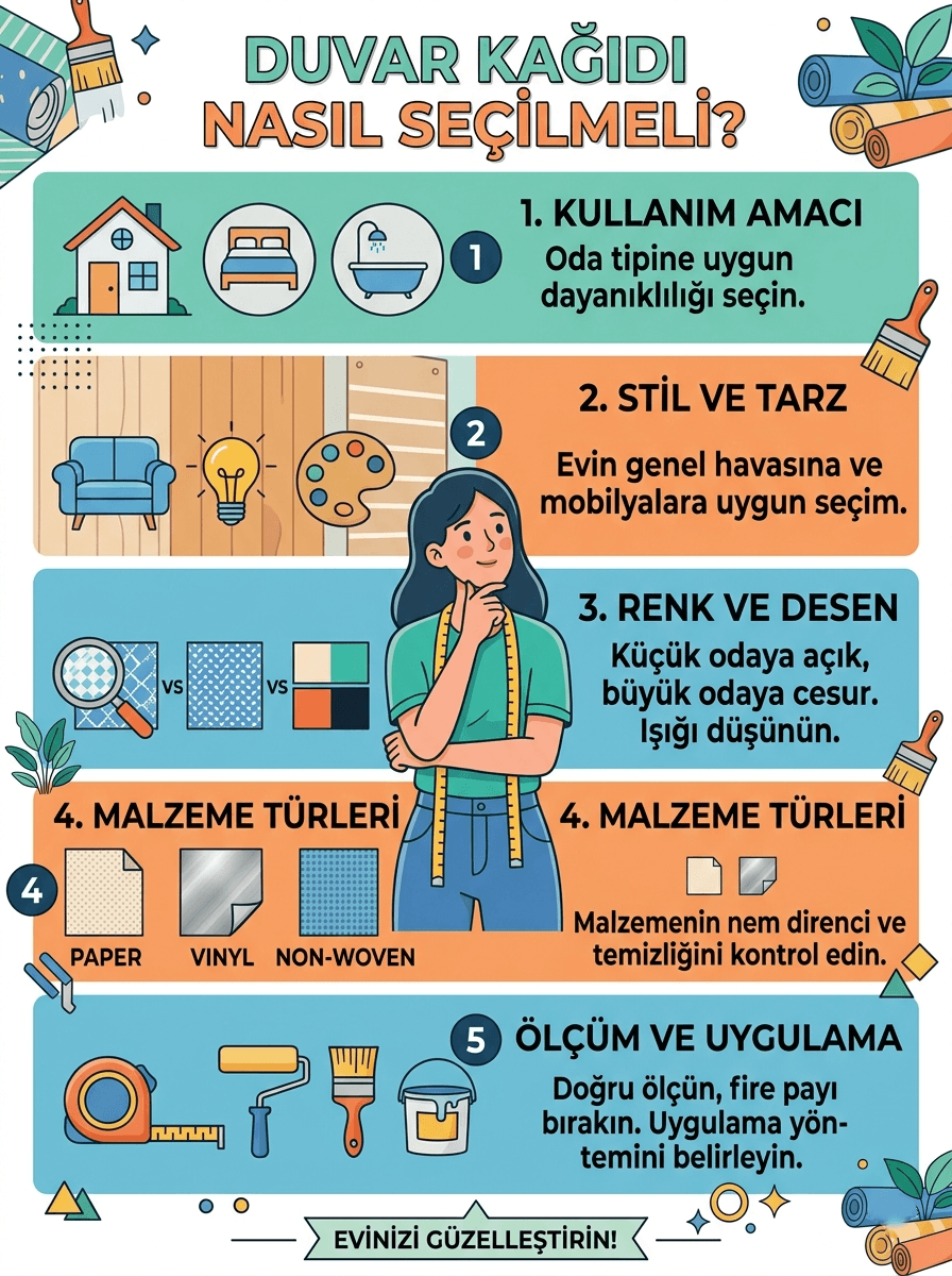 Duvar Kağıdı Nasıl Seçilmeli?