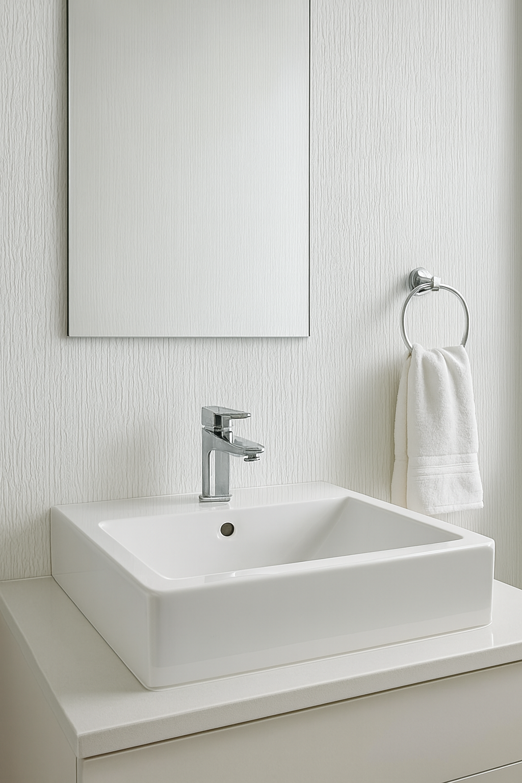 Bambu Cizgili Kabartmali Beyaz Banyo Mutfak Duvar Kagidi 15192 1Png