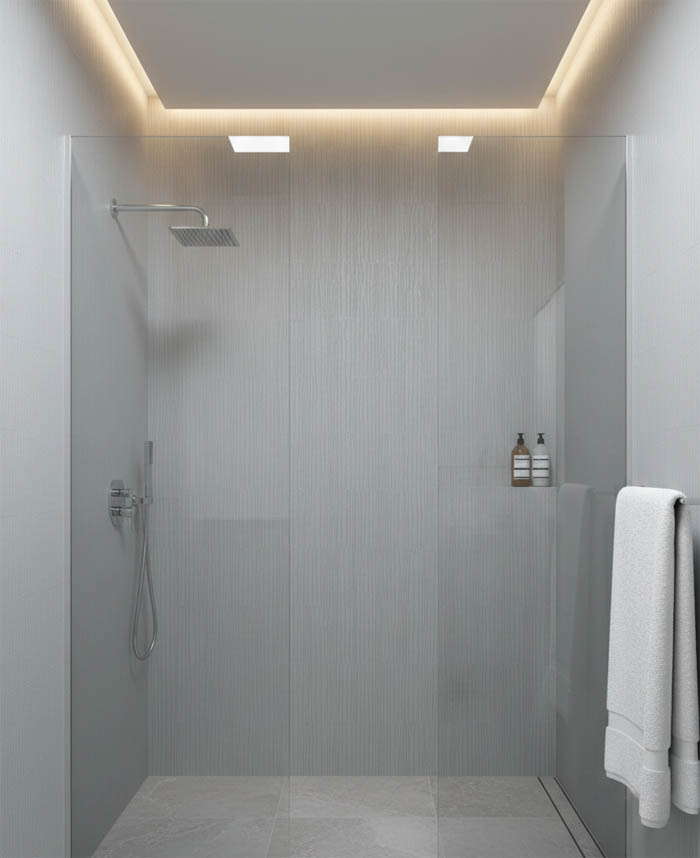 Bambu Cizgili Kabartmali Gri Banyo Mutfak Duvar Kagidi Resim 15191Jpg