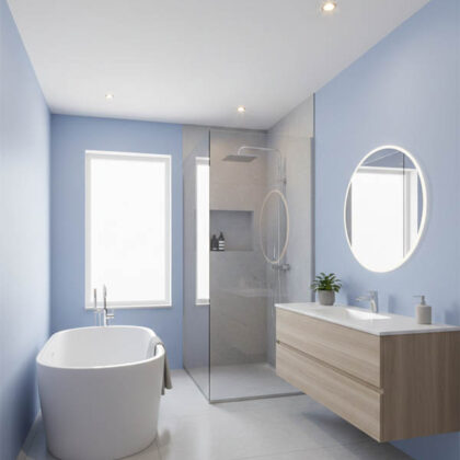 Sand Acik Mavi Banyo Mutfak Duvar Kagidi Resim 15203Jpg