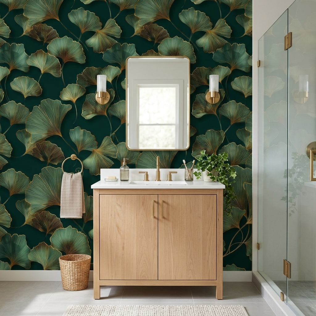Banyo duvar kağıdı modelleri